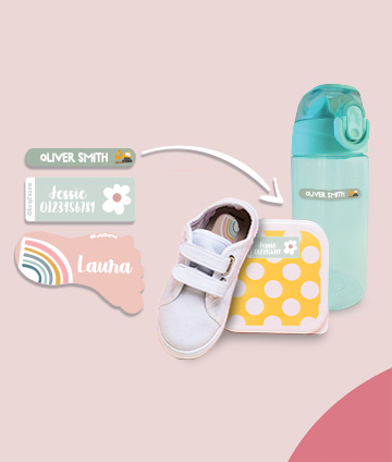Name Stickers for Kids
